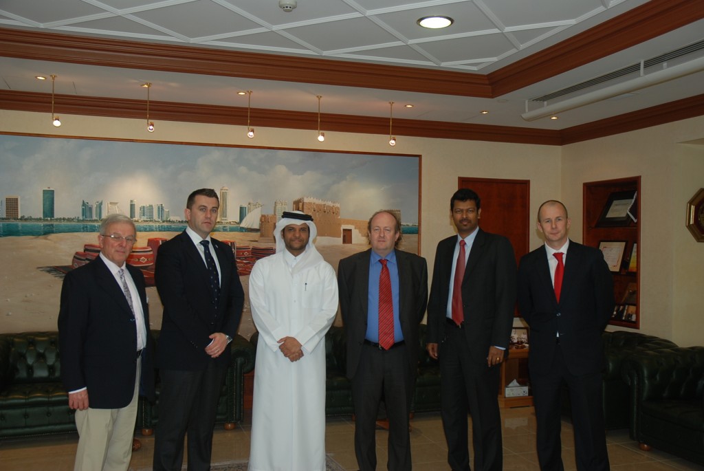 Qatar Minister Meets Board Members of SEFtec NMCI Offshore NMCI