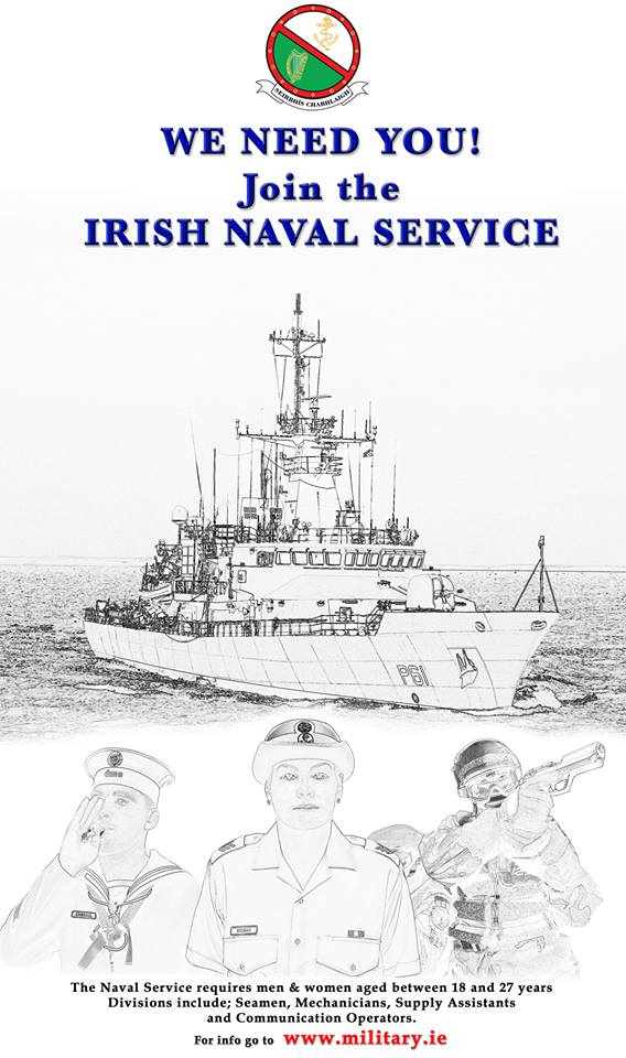 irish naval service