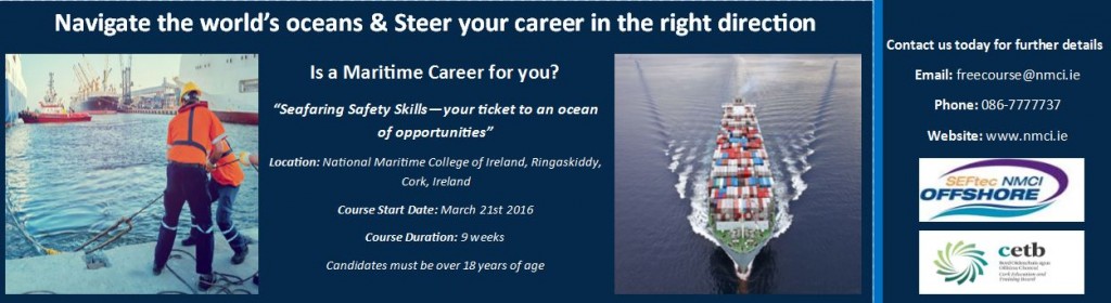 Seafaring Safety Skills Course March 2016